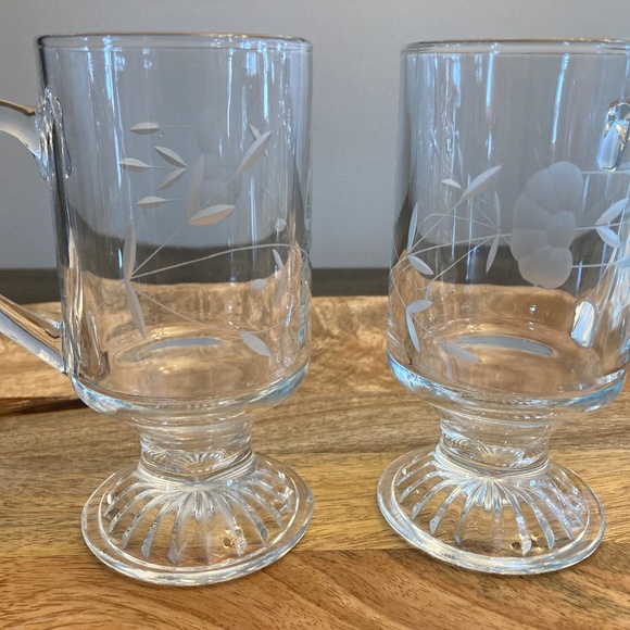 Princess House Dining Princess House Pedestal Irish Coffee Mugsset 6 Poshmark